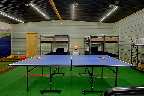 Ping Pong Game and arcade at 8 bedroom cabin - Waldens Creek Oasis