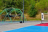 Group Size Cabin rental with outdoor playground
