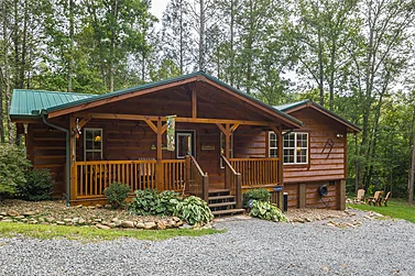 Webb Creek Hideaway Cabin Rental Photo